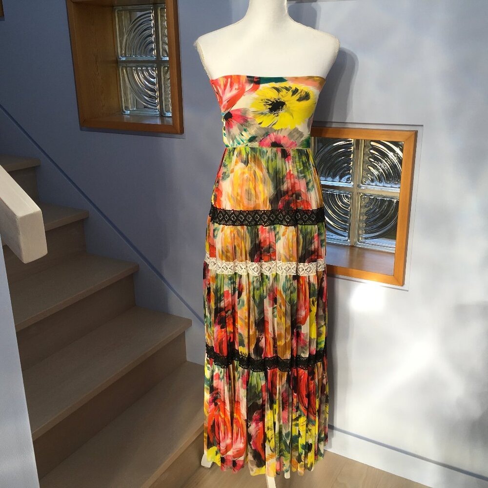 FUZZI Strapless Dress (also a skirt) Size S